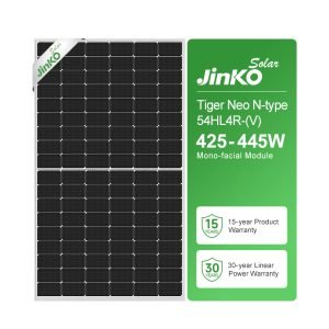 Jinko Tiger Neo N-type 54HL4R-(V)425w,430w,435w,440w,445w