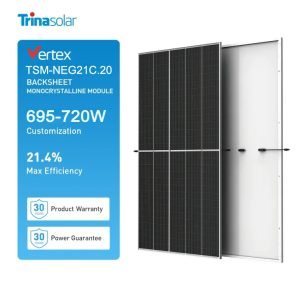 Trina N-type i-Top con Bifacial TSM 695w, 700w, 705w, 710w, 715w, 720w