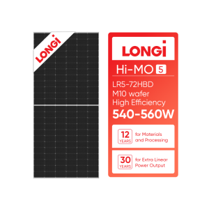 Longi Himo5 LR5-72HPH 540w, 545w, 550w,555w 560w